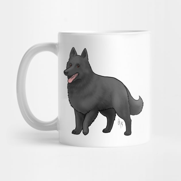 Dog - Belgian Sheepdog - Black by Jen's Dogs Custom Gifts and Designs